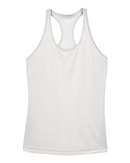Team 365 TT11WRC, Women's Zone Performance Racerback Tank, Sport Silver