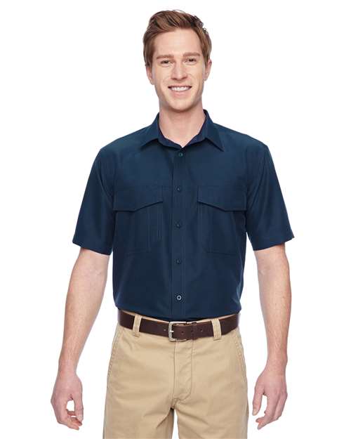 Men's Key West Short Sleeve Performance Staff Shirt - - 13873 256B9 3-3.9 oz AB Exclusive Brands CA New ab Dress Shirts Explore Resort & Gift Explore Resort & Gift Staff Uniforms Explore Resort & Gifting Activities & Service Fishing Shirts Harriton M580 Mens & Unisex New AB Pockets Polyester - 100% Ripstop S&S Exclusive Brands Short Sleeves Tops Wovens Wovens & Dress Shirts