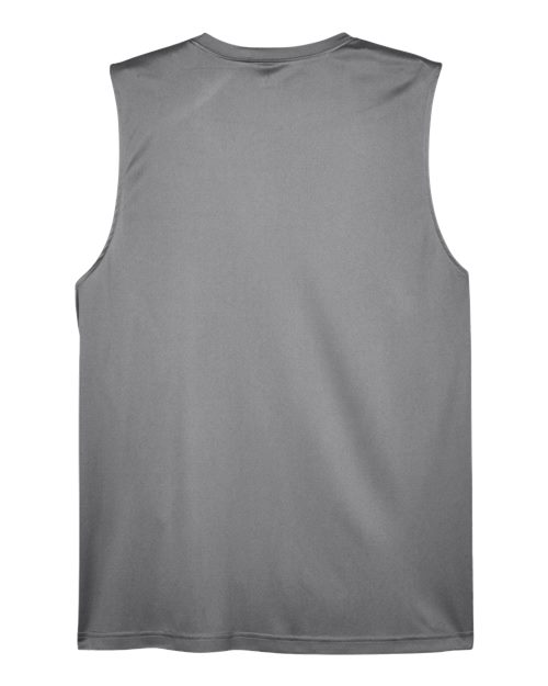 Team 365 TT11M, Men's Zone Performance Muscle T-shirt, Sport Graphite