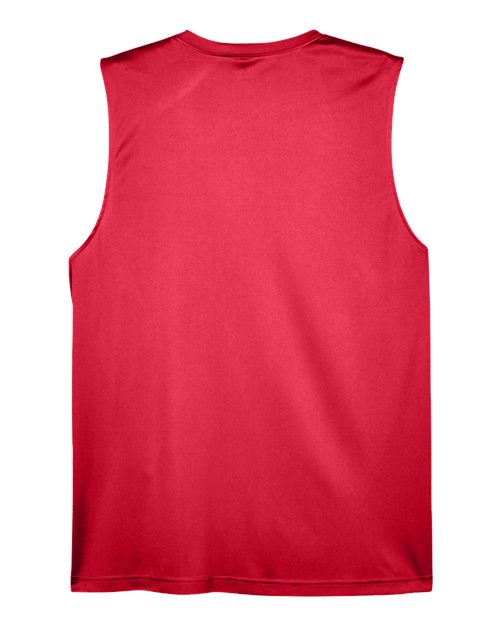 Team 365 TT11M, Men's Zone Performance Muscle T-shirt, Sport Red