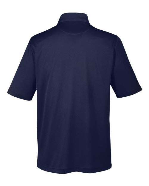 Harriton M348P, Men's Advantage Snag Protection Plus Il Pocket Polo, Dark Navy