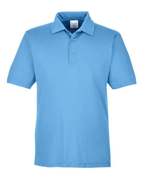 Team 365 TT51, Men's Zone Performance Polo, Sport Light Blue