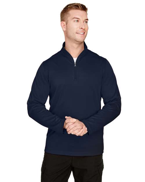 Men's Advantage Snag Protection Plus Quarter-Zip Pullover - - 13889 Dark Navy 288B9 6-6.9 oz AB Exclusive Brands Antimicrobial CA New ab Harriton Knit Long Sleeves M748 Mens & Unisex Moisture-Management New AB Performance Playbook - School & Teams Playbook - School & Teams Summer Break Playbook Summer to School Polos & Knits Polyester - 100% Pullovers Quarter-Zips S&S Exclusive Brands Snag Resistant Sun/UV Protection Tops Workwear Zips