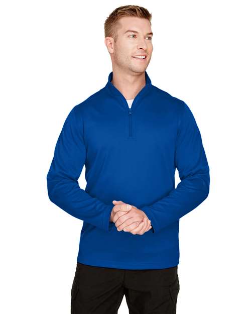 Men's Advantage Snag Protection Plus Quarter-Zip Pullover - - 13889 True Royal 288B9 6-6.9 oz AB Exclusive Brands Antimicrobial CA New ab Harriton Knit Long Sleeves M748 Mens & Unisex Moisture-Management New AB Performance Playbook - School & Teams Playbook - School & Teams Summer Break Playbook Summer to School Polos & Knits Polyester - 100% Pullovers Quarter-Zips S&S Exclusive Brands Snag Resistant Sun/UV Protection Tops Workwear Zips