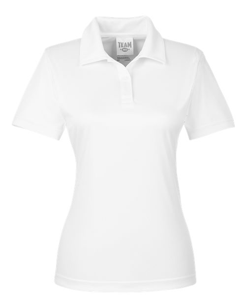 Team 365 TT51W, Women's Zone Performance Polo, White
