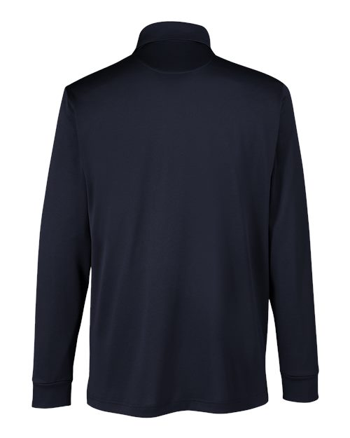Harriton M348L, Men's Advantage Snag Protection Plus Il Long Sleeve Polo, Dark Navy