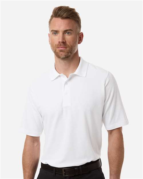 Men's Tall Maverick CVC Pique Polo - - 13914 White 186B9 5-5.9 oz AB Exclusive Brands Apparel CA New ab Cotton Harriton M105T Mens & Unisex New AB Pique Polos Polos & Knits Polyester Short Sleeves Sport Shirts Sun/UV Protection Tear Away Tops
