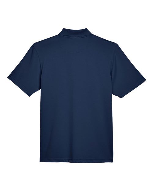 Harriton M345, Men's Advantage Snag Protection Plus Il Snap Placket Polo, Dark Navy