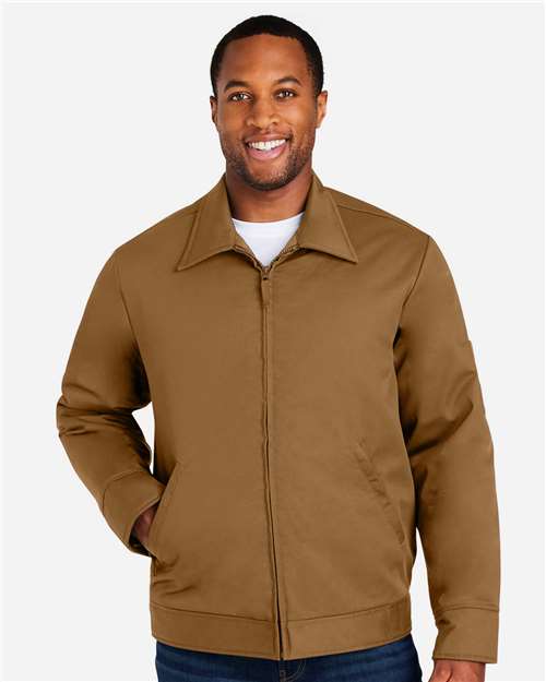 Harriton M721, Unisex Climabloc Station Jacket, Duck Brown