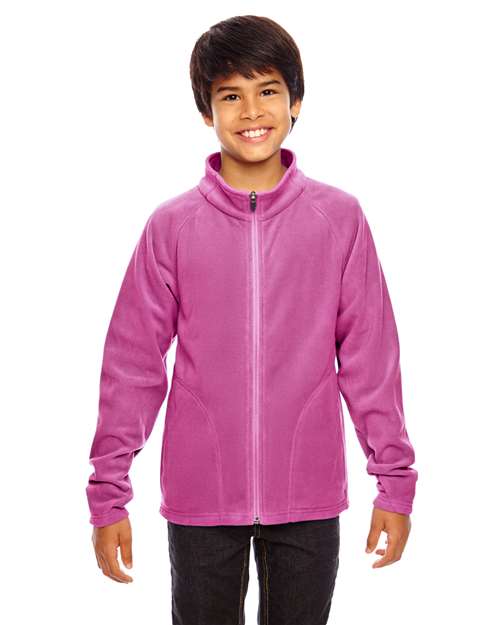 Youth Campus Microfleece Jacket - - 13944 Sport Charity Pink 754D9 AB Exclusive Brands Activewear CA New ab Explore Resort & Gift Explore Resort & Gift Gift Shops Explore Resort & Gift Shops Fall & Winter Full-Zips Jackets New AB Outerwear S&S Deep Deals S&S Exclusive Brands Team 365 TT90Y Youth Zips