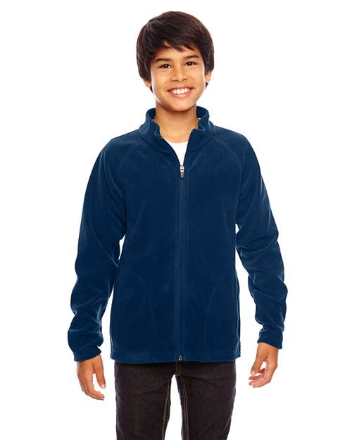 Youth Campus Microfleece Jacket - - 13944 Sport Dark Navy 754D9 AB Exclusive Brands Activewear CA New ab Explore Resort & Gift Explore Resort & Gift Gift Shops Explore Resort & Gift Shops Fall & Winter Full-Zips Jackets New AB Outerwear S&S Deep Deals S&S Exclusive Brands Team 365 TT90Y Youth Zips