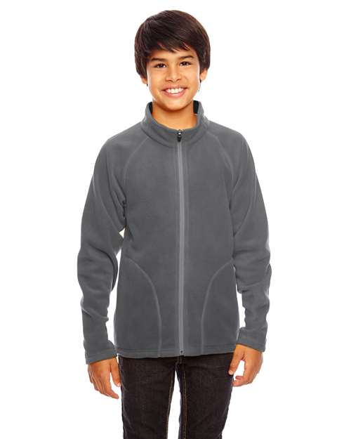Youth Campus Microfleece Jacket - - 13944 Sport Graphite 754D9 AB Exclusive Brands Activewear CA New ab Explore Resort & Gift Explore Resort & Gift Gift Shops Explore Resort & Gift Shops Fall & Winter Full-Zips Jackets New AB Outerwear S&S Deep Deals S&S Exclusive Brands Team 365 TT90Y Youth Zips
