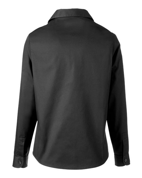 Harriton M585LW, Women's Advantage Il Workshirt, Dark Charcoal