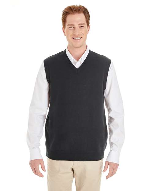 Men's Pilbloc™ V-Neck Sweater Vest - - 13947 Black 11-11.9 oz 229B9 AB Exclusive Brands CA New ab Explore Fitness & Wellness Explore Fitness & Wellness Health Professional Explore Fitness & Wellness Health Wellbeing Harriton M415 Mens & Unisex New AB S&S Exclusive Brands Sleeveless Sweaters Tops V-Neck Vests Wovens Wovens & Dress Shirts