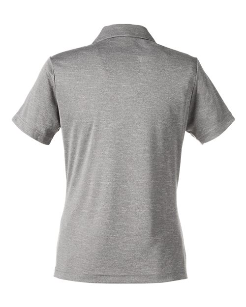 Team 365 TT51HW, Women's Zone Sonic Heather Performance Polo, Athletic Heather