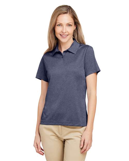 Women's Zone Sonic Heather Performance Polo - - 13952 Sport Dark Navy Heather 2025 Polo Guide 2025 Polo Guide Promos & Events 2025 Polo Guide Promos & Events - Event Merch 3-3.9 oz 718D9 AB Exclusive Brands Activewear CA New ab Moisture-Management New AB Performance Polos Polos & Knits Polyester - 100% S&S Exclusive Brands Short Sleeves Spiritwear Sport Shirts Sun/UV Protection Team 365 Tops TT51HW Womens