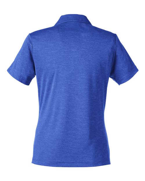 Team 365 TT51HW, Women's Zone Sonic Heather Performance Polo, Sport Royal Heather