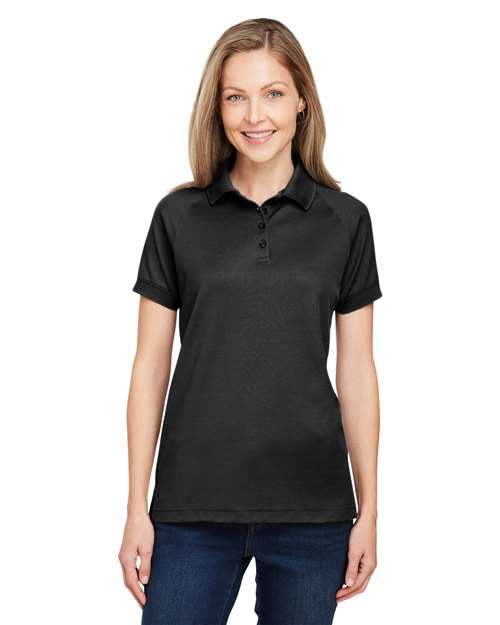 Women's Charge Snag and Soil Protect Polo - - 13954 Black 198B9 4-4.9 oz AB Exclusive Brands Antimicrobial CA New ab Harriton M208W Moisture-Management New AB Pique Polos Polos & Knits Polyester - 100% S&S Exclusive Brands Safety Short Sleeves Snag Resistant Sport Shirts Stain Resistant Tops Womens