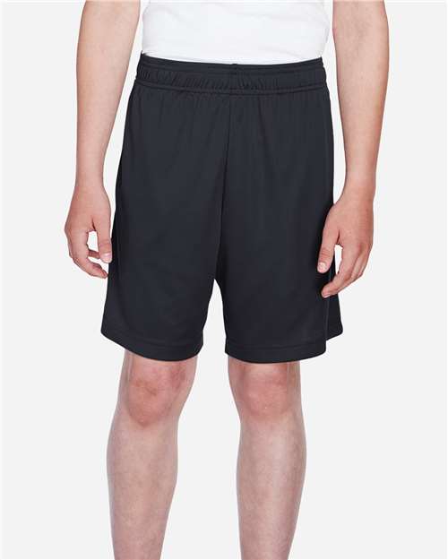Team 365 TT11SHY, Youth Zone Performance Shorts, Black