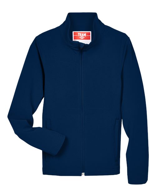 Team 365 TT80Y, Youth Leader Soft Shell Jacket, Sport Dark Navy