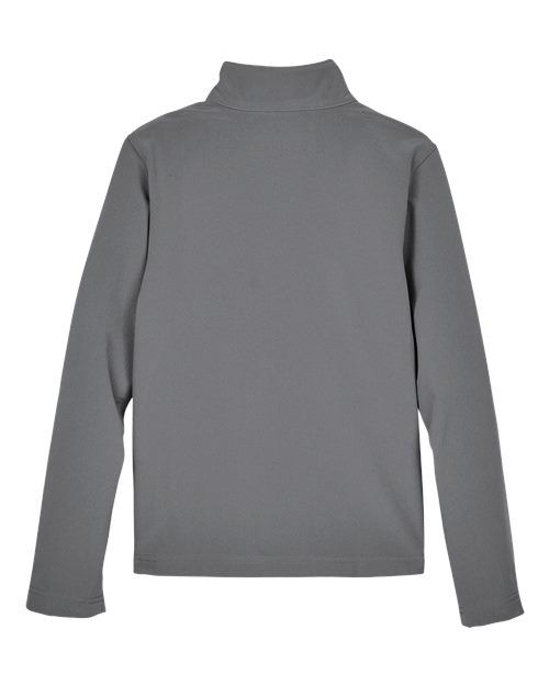 Team 365 TT80Y, Youth Leader Soft Shell Jacket, Sport Graphite
