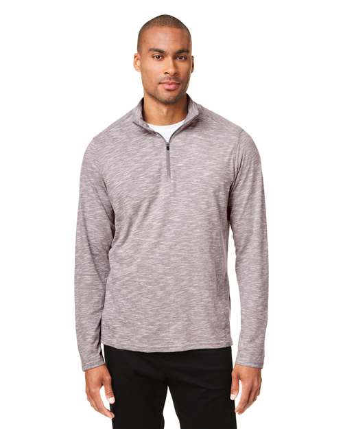 Men's Eclipse Jacquard Quarter-Zip Pullover -  - 14034