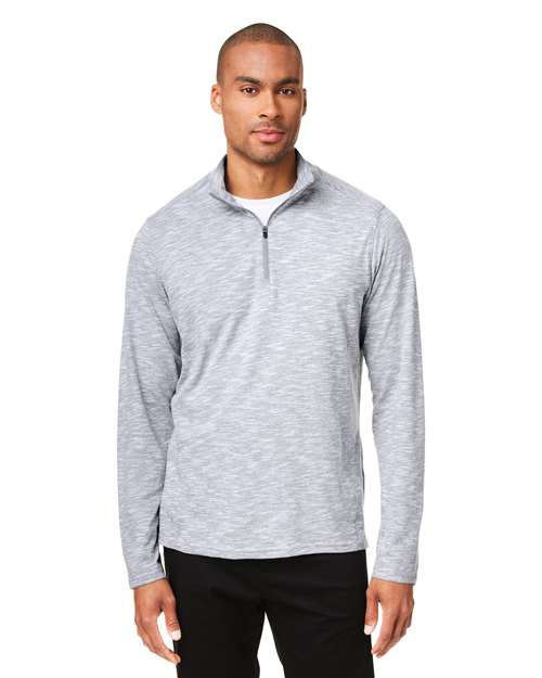 Men's Eclipse Jacquard Quarter-Zip Pullover -  - 14034