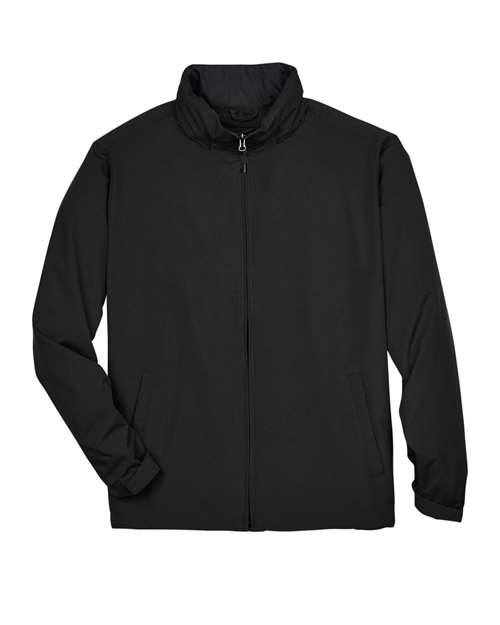 North End 88083, Men's Techno Lite Jacket, Black
