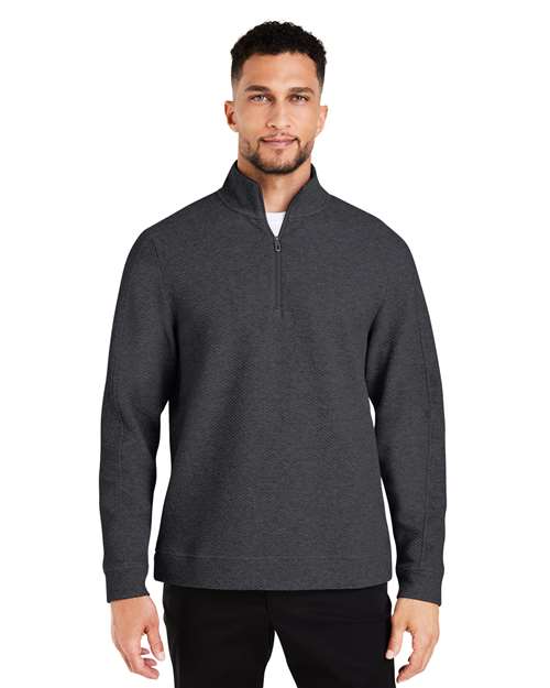 Men's Spirit Textured Quarter-Zip Pullover - - 14140 Black Heather 2025 Fleece Guide 2025 Fleece Guide Retail 2025 Fleece Guide Retail - Quarter-Zips 207D3 8-8.9 oz AB Exclusive Brands Activewear CA New ab Cotton Fitness & Wellness Fitness & Wellness Fitness Studio & Athleisure Fitness & Wellness Physical Fitness Long Sleeves Mens & Unisex NE725 New AB North End Polos & Knits Polyester Pullovers Quarter-Zips Socially Conscious Manufacturing Spandex Sustainable Materials Sustainable Styles Tops Zips