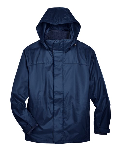 North End 88130, Men's 3-in-1 Insulated Jacket, Midnight Navy
