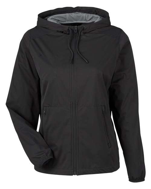 North End NE75W, Women's Network Lightweight Jacket, Black Heather