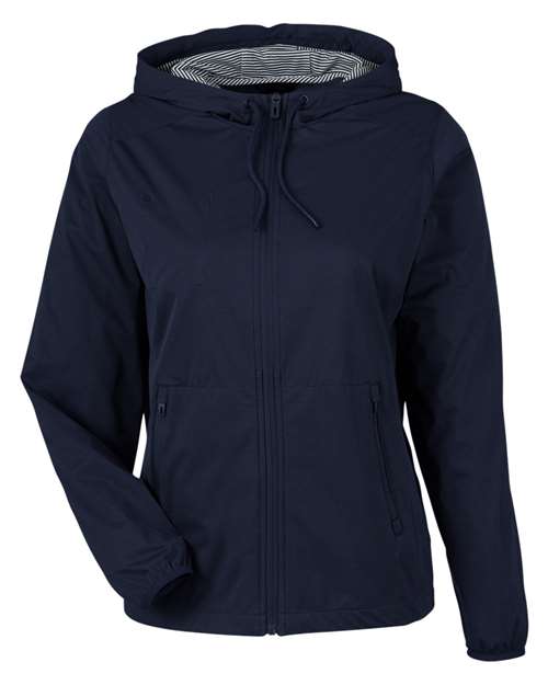 North End NE75W, Women's Network Lightweight Jacket, Classic Navy Heather