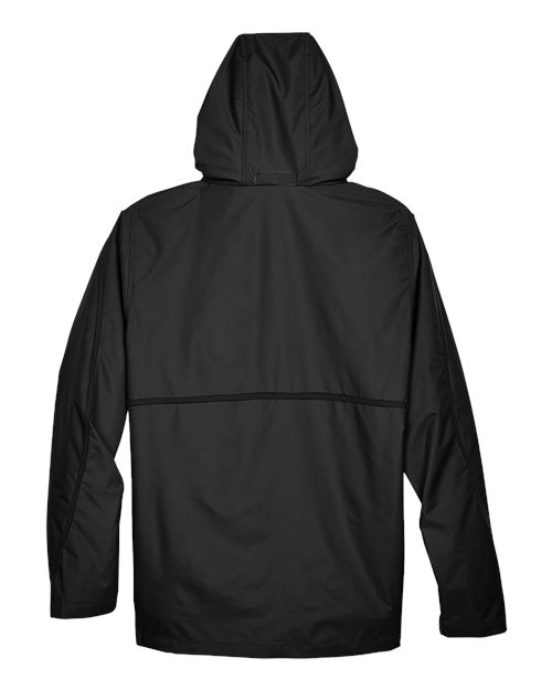 Team 365 TT70, Unisex Conquest Jacket With Mesh Lining, Black