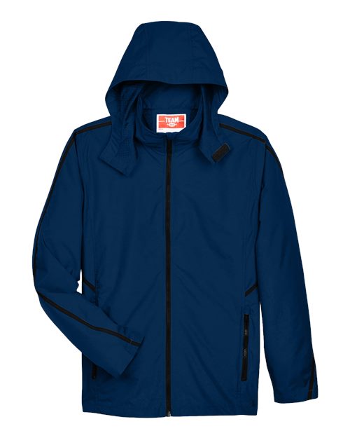 Team 365 TT70, Unisex Conquest Jacket With Mesh Lining, Sport Dark Navy