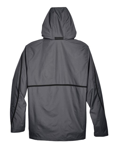 Team 365 TT70, Unisex Conquest Jacket With Mesh Lining, Sport Graphite
