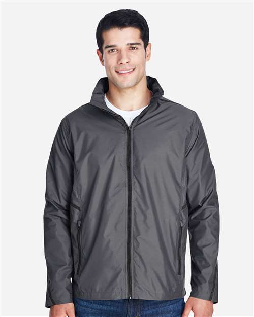 Team 365 TT70, Unisex Conquest Jacket With Mesh Lining, Sport Graphite