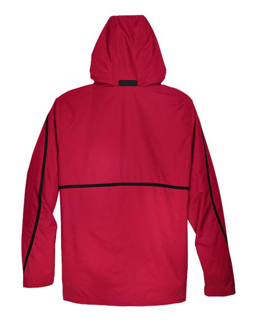 Team 365 TT70, Unisex Conquest Jacket With Mesh Lining, Sport Red