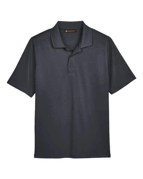 Harriton M348T, Men's Tall Advantage Snag Protection Plus Il Polo, Dark Charcoal