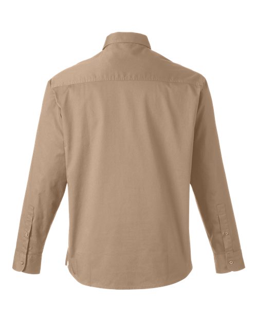 Harriton M585L, Men's Advantage Il Workshirt, Khaki