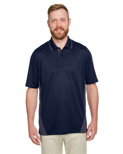 Men's Tall Flash Snag Protection Plus IL Colorblock Polo - - 14205 Dark Navy Dark Charcoal 227B9 6-6.9 oz AB Exclusive Brands Antimicrobial CA New ab Harriton M386T Mens & Unisex Moisture-Management New AB Performance Polos Polos & Knits Polyester - 100% S&S Deep Deals Short Sleeves Snag Resistant Sport Shirts Sun/UV Protection Talls Tops