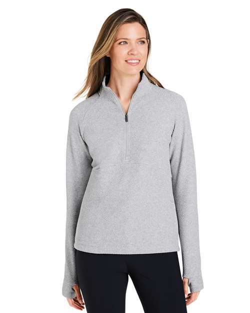 Women's Spirit Textured Quarter-Zip Pullover -  - 14218
