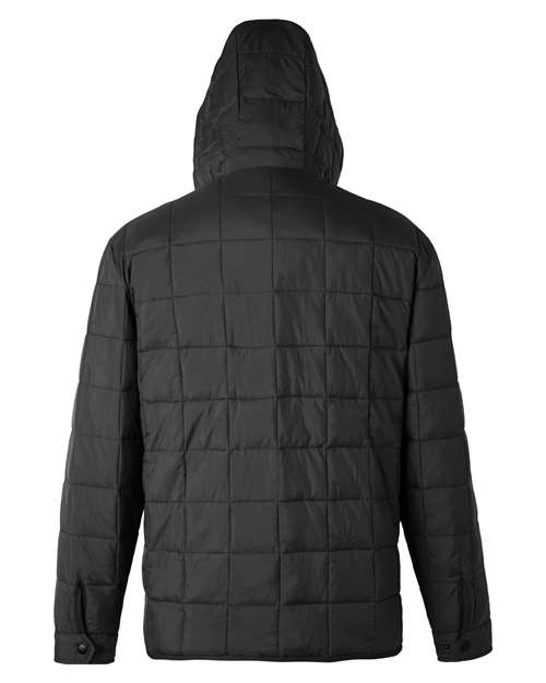 North End NE722, Unisex Aura Packable Anorak, Black
