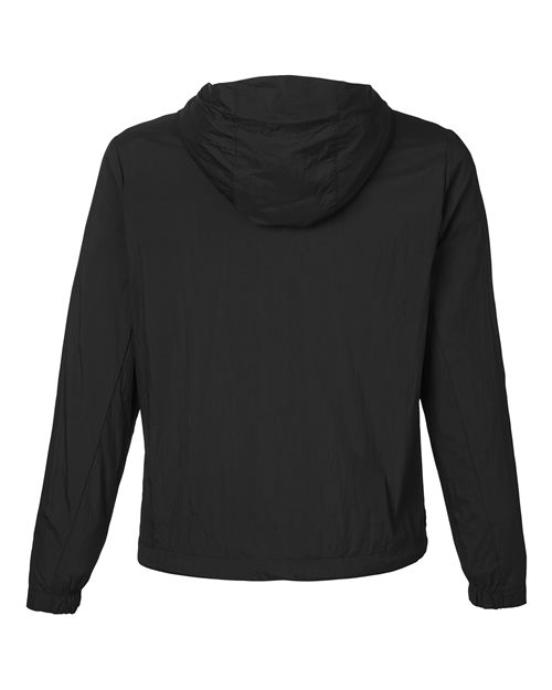North End NE810W, Women's Aura Lightweight Packable Anorak, Black/ Carbon