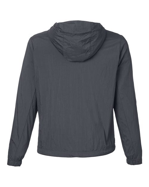 North End NE810W, Women's Aura Lightweight Packable Anorak, Carbon/ Black