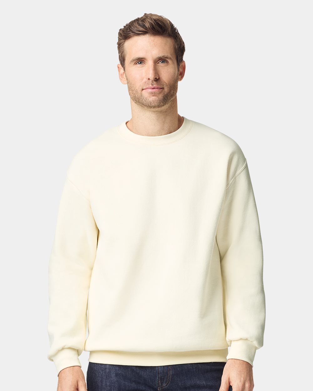 Gildan 19000, Unisex Hammer Maxweight Crewneck Sweatshirt, Blue Dusk