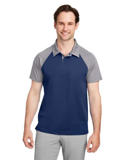 Men's Command Snag-Protection Colorblock Polo - - 14336 Sport Dark Navy Sport Graphite 4-4.9 oz 691D9 AB Exclusive Brands Activewear Antimicrobial CA New ab Mens & Unisex Moisture-Management New AB Performance Pique Polos Polos & Knits Polyester - 100% S&S Exclusive Brands Short Sleeves Snag Resistant Spiritwear Sport Shirts Sun/UV Protection Team 365 Tops TT21C