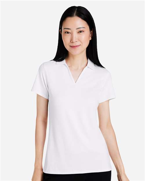 Women's Cloudspun Coast Polo - - 14343 Bright White 15646 5-5.9 oz 532991 AB Retail Exclusive Brands Activewear CA New ab Moisture-Management New AB Performance Polos Polos & Knits Polyester Puma Golf Recycled S&S Exclusive Brands Short Sleeves Spandex Sport Shirts Sun/UV Protection Tops V-Neck Visible Logos Womens