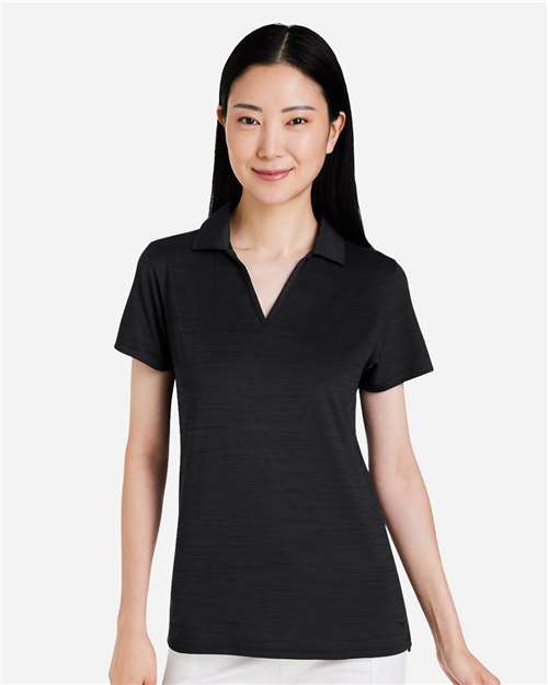 Women's Cloudspun Coast Polo - - 14343 Puma Black Heather 15646 5-5.9 oz 532991 AB Retail Exclusive Brands Activewear CA New ab Moisture-Management New AB Performance Polos Polos & Knits Polyester Puma Golf Recycled S&S Exclusive Brands Short Sleeves Spandex Sport Shirts Sun/UV Protection Tops V-Neck Visible Logos Womens