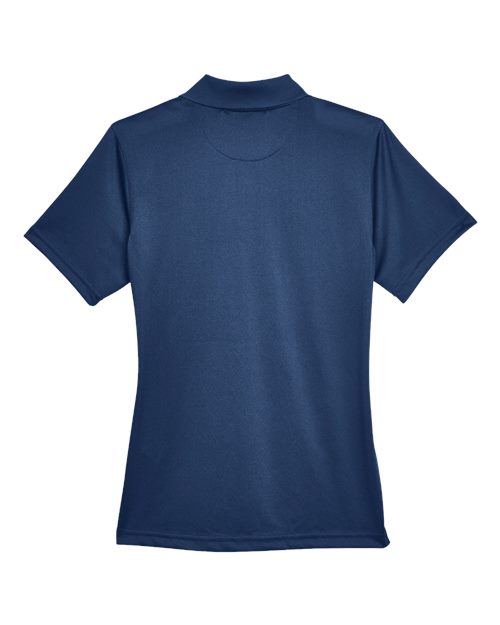 Harriton M345W, Women's Advantage Snag Protection Plus Il Snap Placket Polo, Dark Navy