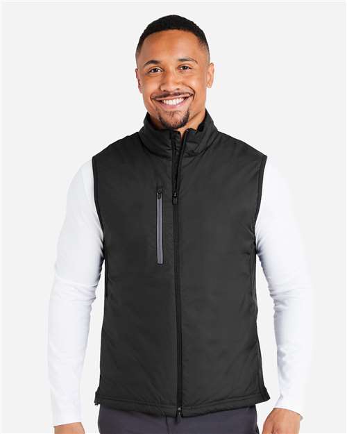 Men's Hielands Vest - - 14450 Puma Black 19746 631106 AB Retail Exclusive Brands CA New ab Explore Corporate Explore Corporate Gifting & Incentives Explore Corporate Gifting - Splurge Mens & Unisex New AB Outerwear Polyester - 100% Puma Golf Recycled S&S Exclusive Brands Vests